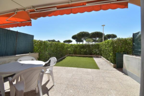le vincent , rez de jardin bord de plage